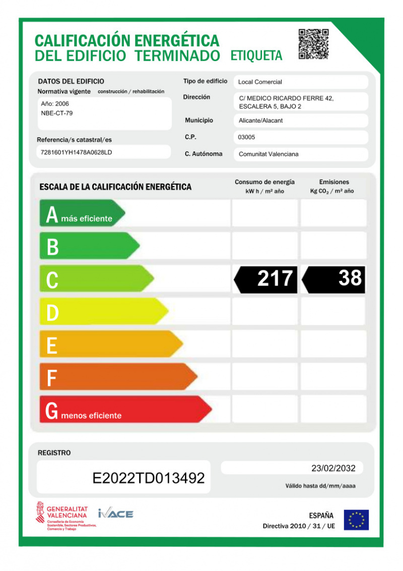 Certificación energética